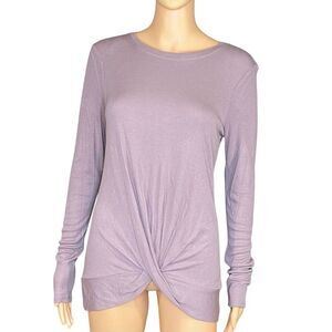 Catherine Malandrino NWT Long Sleeve Blouse Twisted Front Womens Size XS